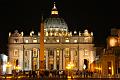 Roma - Vaticano, Piazza San Pietro di notte - 6
